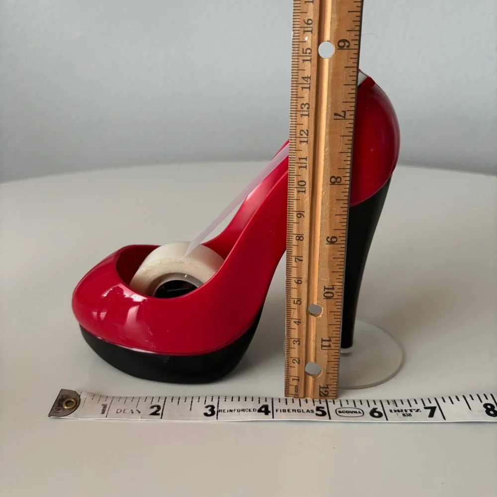 Scotch Red High Heel Tape Dispenser - Picture 5 of 5
